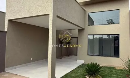 Belíssima Casa no Residencial Petra - SENADOR CANEDO