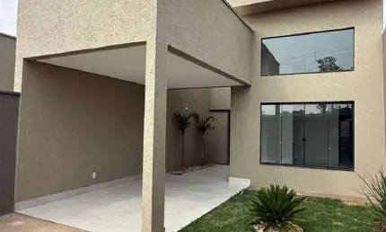Belíssima casa no residencial petra - senador canedo