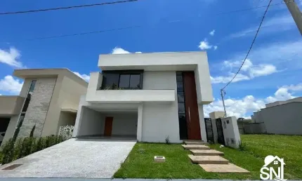 Casa nova condominio fechado 4 suítes plenas - jardins bolonha go