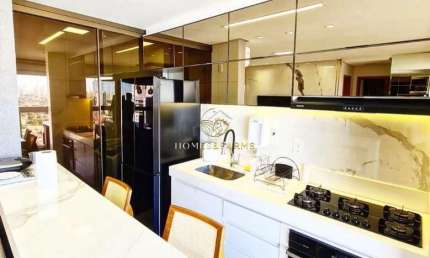 Apartamento Varandas do Parque nascente 2qts, 3 banheiros,72m² Jardim Atlântico GO.
