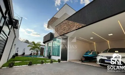 Belíssima casa 3 suítes a venda no setor três marias go.