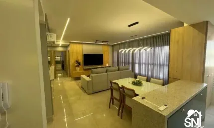 Belíssimo apartamento mobiliado e decorado no on marista, setor marista go