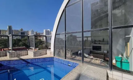 Cobertura à venda, 3 quartos, 3 suítes, 3 vagas, Sion - Belo Horizonte/MG