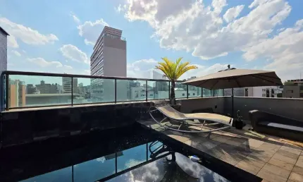 Cobertura à venda, 3 quartos, 1 suíte, 3 vagas, funcionários - belo horizonte/mg