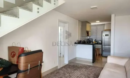 Cobertura à venda, 2 quartos, 1 suíte, 2 vagas, sion - belo horizonte/mg