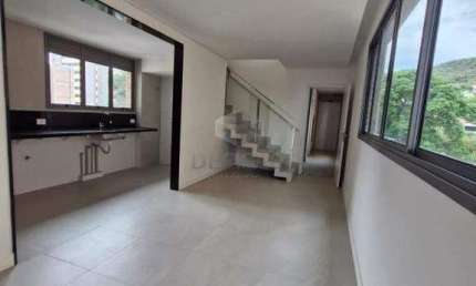 Cobertura à venda, 3 quartos, 1 suíte, 2 semi-suítes, 2 vagas, Serra - Belo Horizonte/MG
