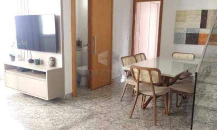 Cobertura à venda, 4 quartos, 3 suítes, 3 vagas, Funcionários - Belo Horizonte/MG