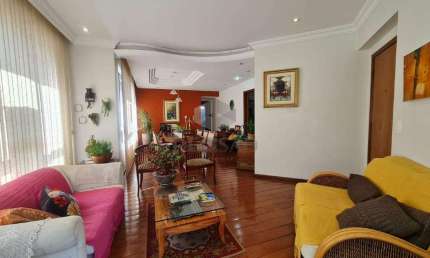 Apartamento 4 Quartos à venda, 4 quartos, 1 suíte, 3 vagas, Sion - Belo Horizonte/MG
