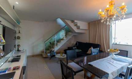Cobertura à venda, 4 quartos, 1 suíte, 4 vagas, Sion - Belo Horizonte/MG