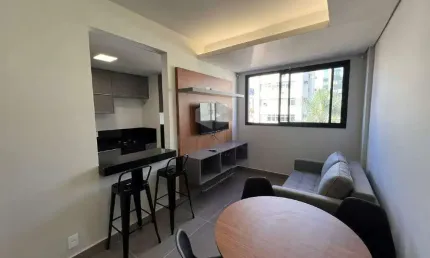 Apartamento para aluguel, 1 quarto, 1 suíte, 1 vaga, Santa Efigênia - Belo Horizonte/MG