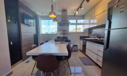 Apartamento para aluguel, 2 quartos, 1 suíte, 3 vagas, Serra - Belo Horizonte/MG
