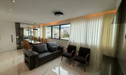 Apartamento para aluguel, 2 quartos, 2 suítes, 2 vagas, São Pedro - Belo Horizonte/MG