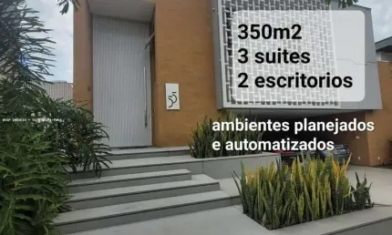 Casa em Condomínio para Locação em Taubaté, Condomínio San Marco, 3 dormitórios, 3 suítes, 5 banheiros, 4 vagas