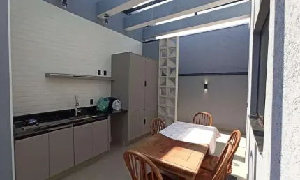Lindíssima casa térrea em alto padrão em condomínio fechado à venda - residencial santa maria - val