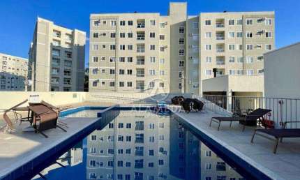 Apartamento com 2 dormitórios para alugar, 44 m² por R$ 2.306,01/mês - Água Verde - Blumenau/SC