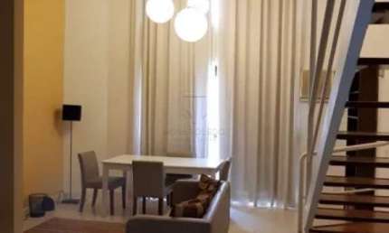 Edifício Loft Jardim Aquarius SJC duplex 1 suíte 94 m² 2 vagas- Mobiliado