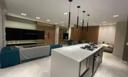 Apto espetacular no Jardim Aquarius! 103m2- 2 dormitórios, 1 suíte- Excelente localização.