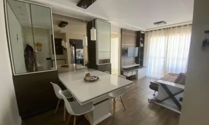 APARTAMENTO PARA VENDA, COM 2 DORM, SENDO 1 SUÍTE, CONDOMÍNIO CLUBE COM LAZER COMPLETO.