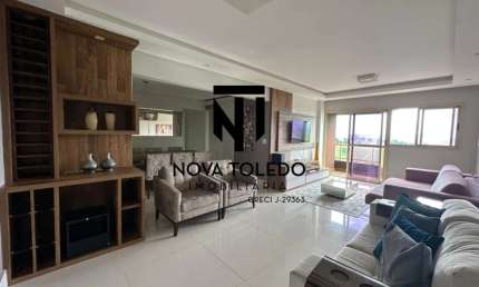 Apartamento Mobiliado para locação no Coração do Jd Aquarius - 112m² - 3 dormitórios.