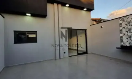 CASA TÉRREA RECÉM CONSTRUÍDA À VENDA - 85m² - 3 DORMITÓRIOS 1 SUÍTE - VILA DAS FLORES - SJC