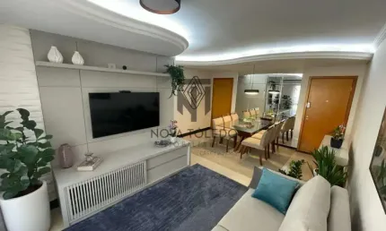 Apartamento para venda com 3 dormitórios, 1 suíte, 99 metros - próximo a praça do aquarius.