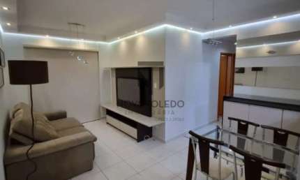 APARTAMENTO PARA LOCAÇÃO - 100% MOBILIADO - 72m² - 2 DORMITÓRIOS 1 SUÍTE - JARDIM SATÉLITE - SJC
