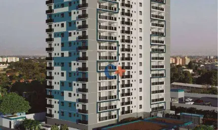 Apartamento com 2 dormitórios à venda, 62 m² por R$ 484.000,00 - Residencial Villa Lombardia - Paulínia/SP