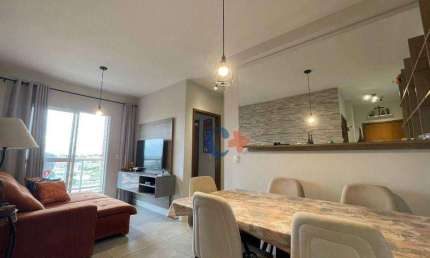 Apartamento com 2 dormitórios à venda, 60 m² por R$ 435.000,00 - Vivare Club Residence - Paulínia/SP