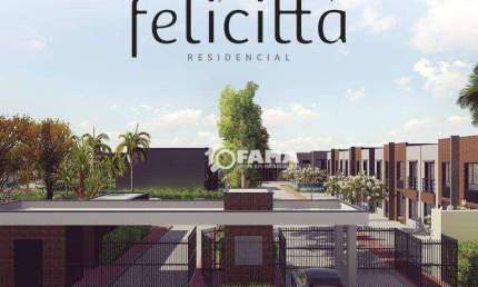 Casa com 3 dormitórios à venda, 92 m² por R$ 699.000,00 - Condomínio Felicittá Residencial - Paulínia/SP