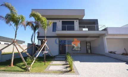 Casa com 3 dormitórios para alugar, 244 m² por R$ 12.751,22/mês - Residencial Royal Garden - Paulínia/SP
