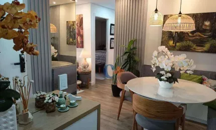 Apartamento com 2 dormitórios à venda, 60 m² por r$ 540.000,00 - brisa da mata - jatobás - paulínia/sp