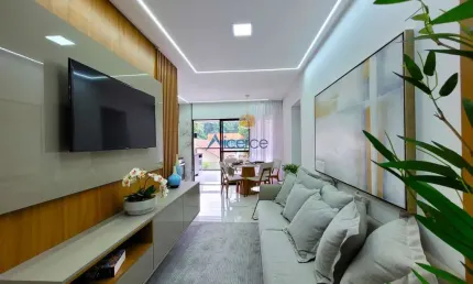 Apartamento 03 quartos com suíte, elevador e  02 vagas de garagem.
