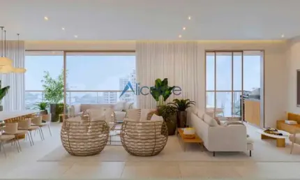 Luxo: apartamento com 04 suítes e 04 vagas de garagem no santa helena