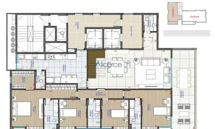 Luxo: cobertura duplex com 04 suítes e 04 vagas de garagem no santa helena