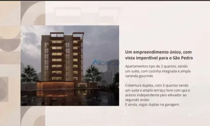 Apartamento com 2 quartos à venda na Rua José Kneipp Filho, São Pedro, Juiz de Fora