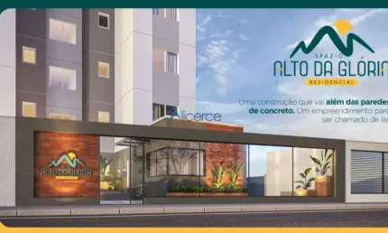 Apartamento no Santa Catarina, 2 quartos com garagem