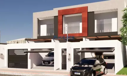 Casa 3 quartos com suíte, quintal e 2 vagas - Recanto da Mata