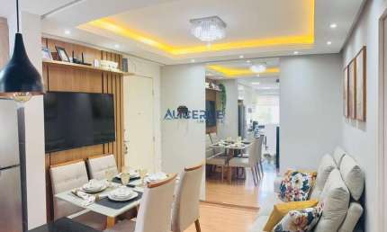 Apartamento lindo de 2 quartos com planejados - Santa Terezinha