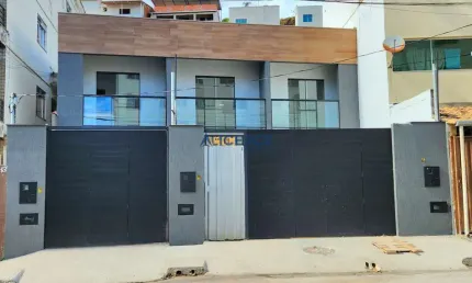 Casa nova 2 quartos com quintal e garagem no Santa Isabel/Nova Era