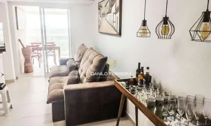 Apartamento com 2 dormitórios à venda, 69 m² por R$ 750.000,00 - Panoramique 180º - Guarujá/SP
