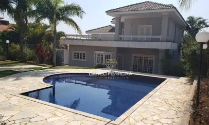 Casa com 3 dormitórios à venda, 400 m² por R$ 2.000.000,00 - Condomínio Campos de Santo Antônio - Itu/SP