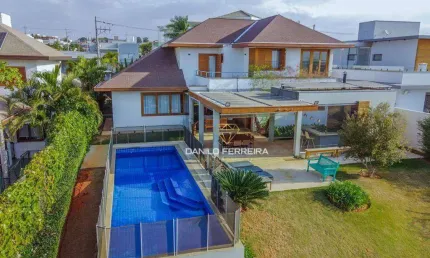 Casa com 3 dormitórios à venda, 350 m² por R$ 3.800.000,00 - Condomínio Xapada Parque Ytu - Itu/SP