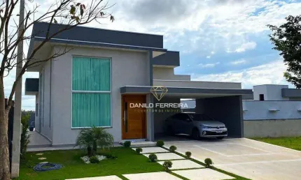 Casa com 3 dormitórios à venda, 163 m² por R$ 1.200.000,00 - Condomínio Residencial Una - Itu/SP