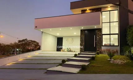 Casa com 3 dormitórios à venda, 145 m² por r$ 890.000,00 - condomínio campos do conde - sorocaba/sp
