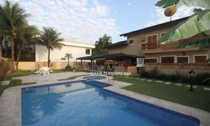 Casa com 4 dormitórios à venda, 360 m² por R$ 5.800.000,00 - Condomínio Hanga Roa - Bertioga/SP