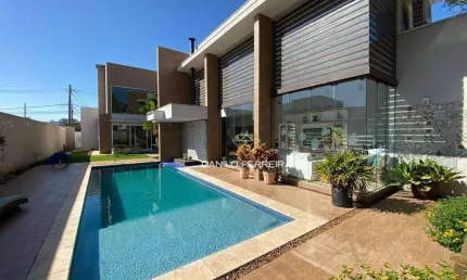 Casa com 5 dormitórios à venda, 420 m² por r$ 3.500.000,00 - condomínio xapada parque ytu - itu/sp