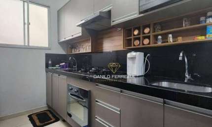 Apartamento com 2 dormitórios à venda, 47 m² por R$ 270.000,00 - Edifício Residencial Parque Solar dos Sabiás - Salto/SP