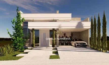 Casa com 3 dormitórios à venda, 190 m² por r$ 1.800.000,00 - condomínio maria josé - indaiatuba/sp
