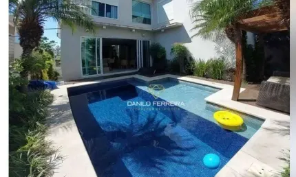 Casa de Luxo com 5 dormitórios à venda, 488 m² por R$ 4.000.000 - Condomínio Helvetia Park III - Indaiatuba/SP