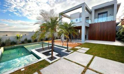 Casa com 4 dormitórios à venda, 370 m² por R$ 3.560.000,00 - Condomínio Helvétia Park - Indaiatuba/SP